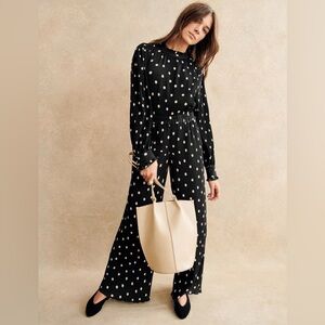 Sezane Syra Polka Dot Trousers